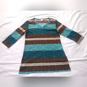Christopher & Banks small sheer tunic